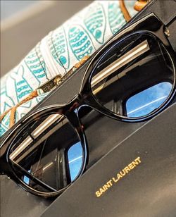 Authentic Saint Laurent YSL Havana Sunglasses  SL M29 004