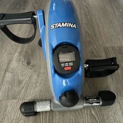 Stamina Mini Exercise Bike With Smooth Pedal System 