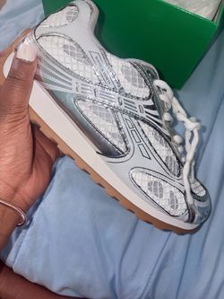 BRAND NEW SILVER BOTTEGA VENETA