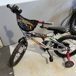 Kids 16 in  Hot Wheels Bike