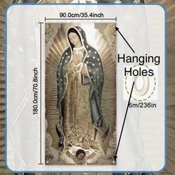 Virgen D Guadalupe, Flag, Poster, Banner, Etc