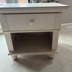 Sauder Off White Side Table 