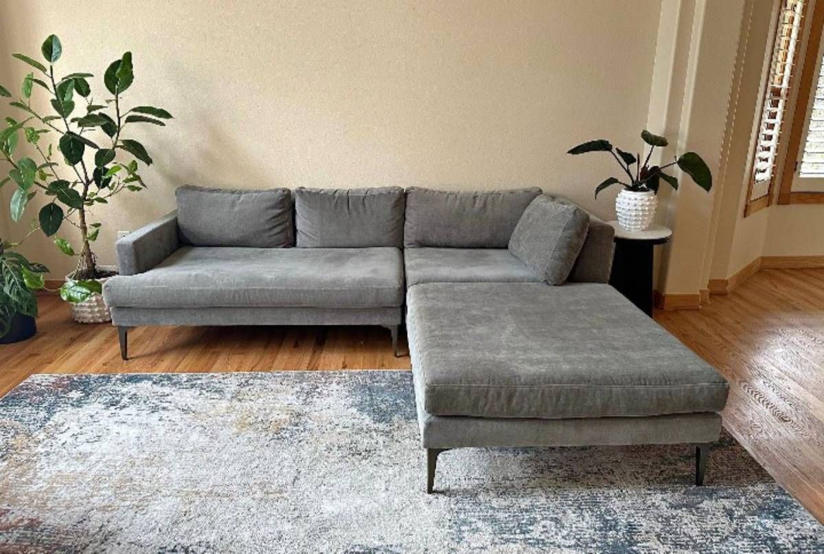 Midcentury West Elm Sofa- Sell 1PM.. Delivery Available!