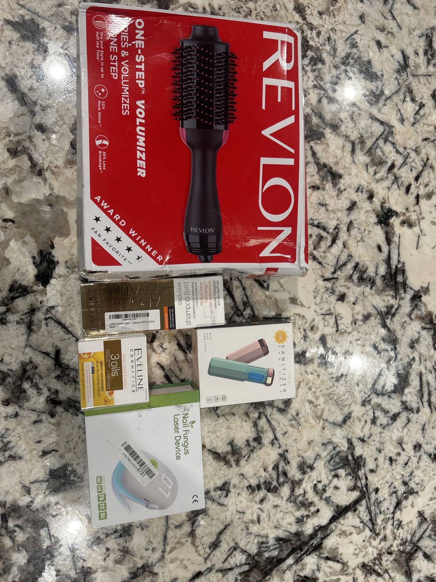 Self-Care Beauty Tech Bundle – Revlon, UVC, Laser, Skincare – $45