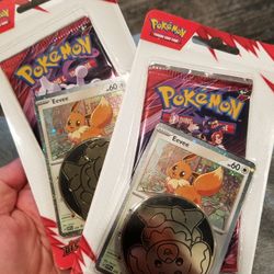 Pokemon Blister Pack Destined Rivals Eevee Promo Card