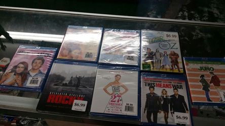 Blu-ray dvds