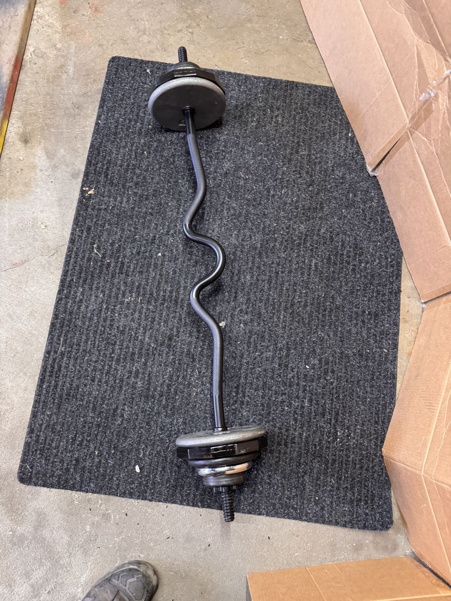 Bicep Buster Curl Bar