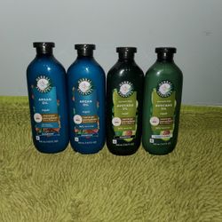 3 Shampoo/ 1 Conditioner 13.5oz Herbal Essences Argan Oil/Avocado Oil