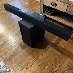 Soundbar and Subwoofer