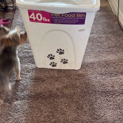 Dog Food Bin