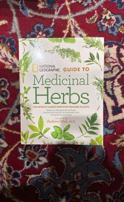National Geographic Guide To Medicinal Herbs By Rebecca Johnson Book