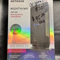 Netgear Nighthawk CM1200 Multi Gig Speed Cable Modem