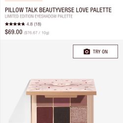 Charlotte Tilbury Pillow Talk Beauty verse Love Pallet