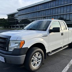 Ford F-150 Xl  2013 White Super Cab