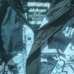 Men's Anime Rain Jacket