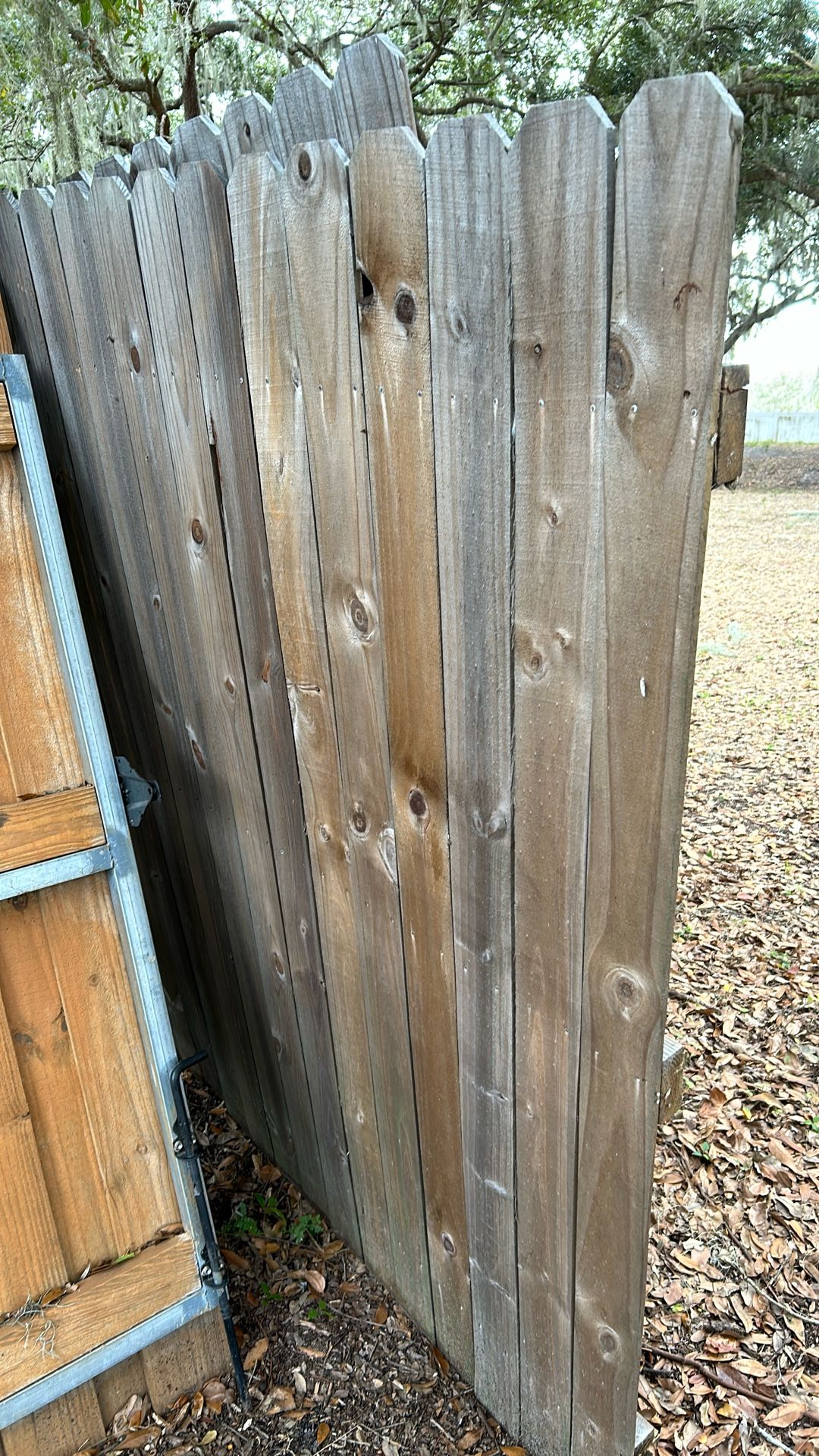 Wood Fence Used