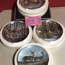 Danberry Mint Wildlife Collection Decorative Plates