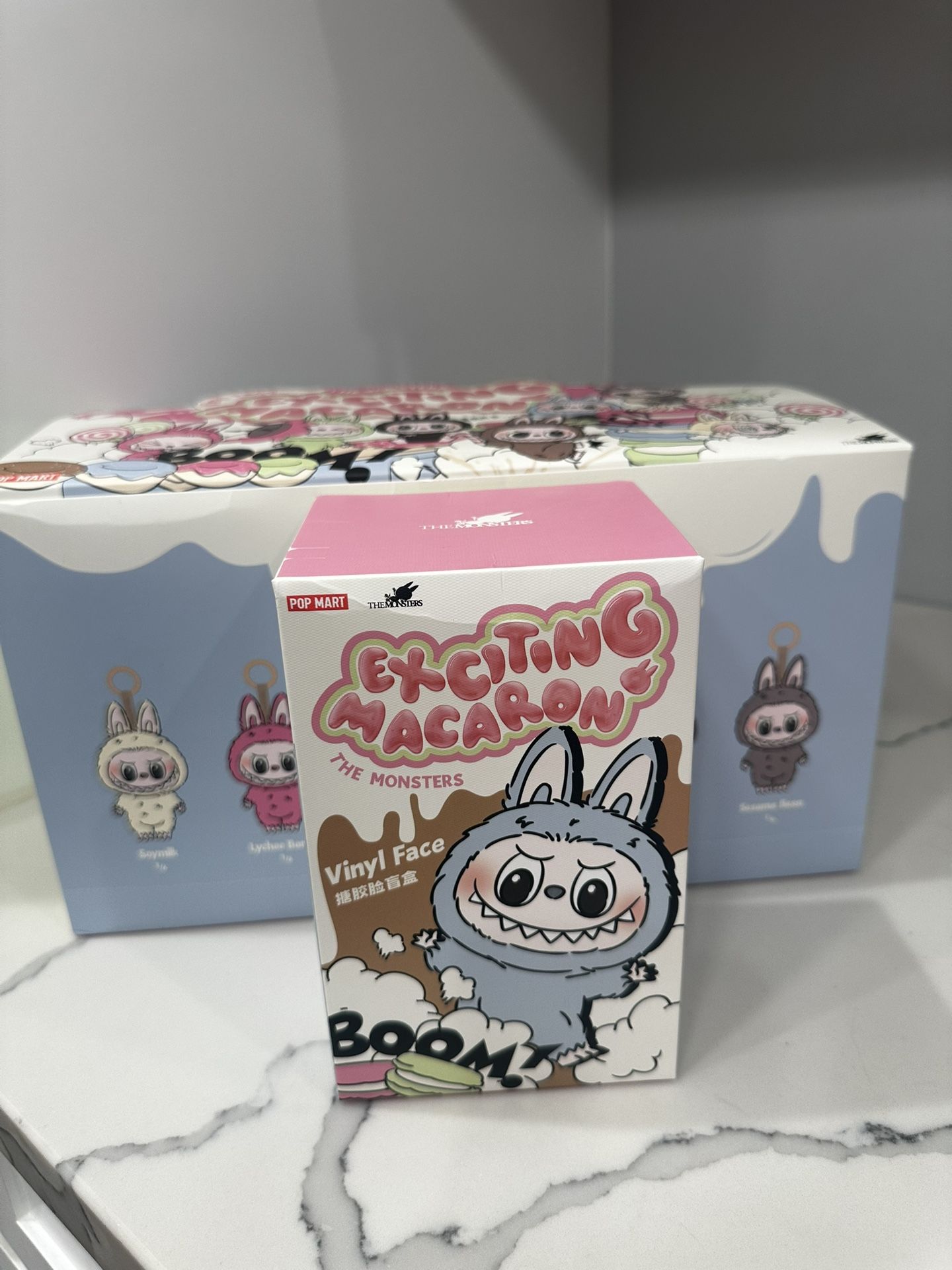 THE MONSTERS “Exciting Macaron” Series - Authentic Labubu Vinyl Plush Pendant Blind Box SEALED