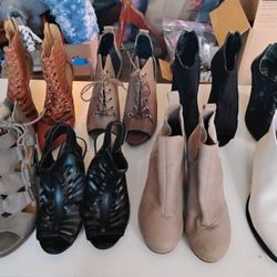 Women's High Heel Dress Ankle Boots