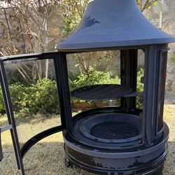 Costway Outdoor Chimney/Fire Pit