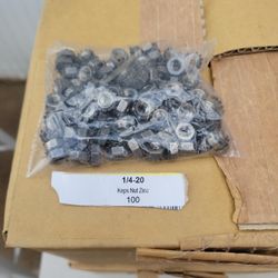 1/4-20 KEPS NUT ZINC