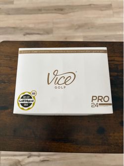 Vice pro golf balls two dozen