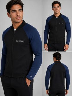 Lemorecn Adult’s Men 3mm Wetsuits Jacket Long Sleeve Neoprene Wetsuits Top. Size 3XL