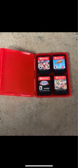 Mario Kart 8 Deluxe + 3 Games Lot (Nintendo Switch Game Bundle) - OBO