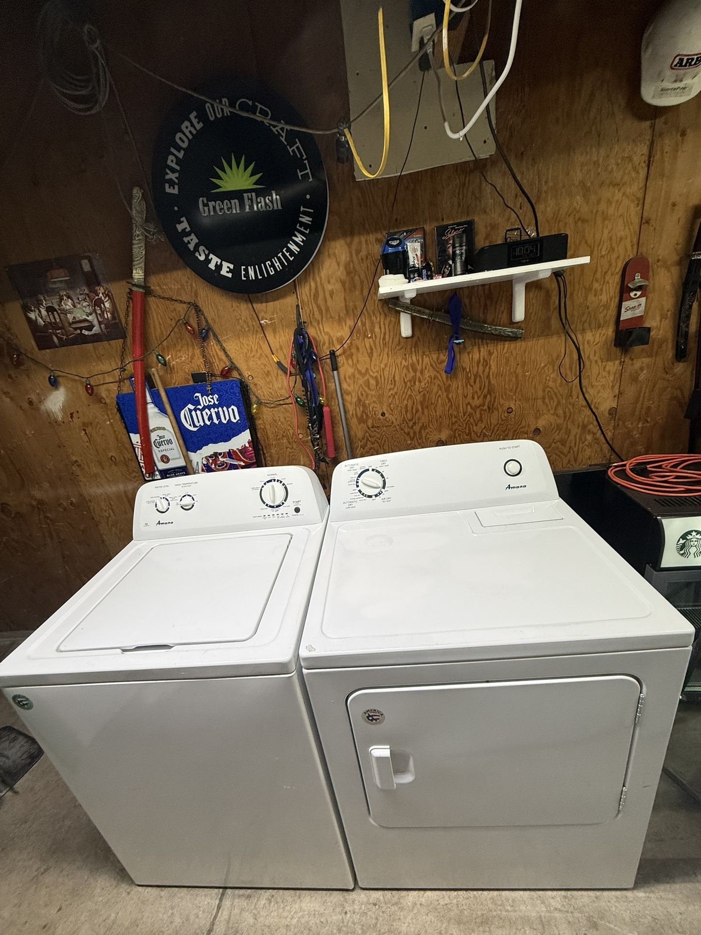 Amana By Whirlpool Washer And Electric Dryer Set 