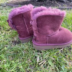 Toddler Girl Bow UGG Boots