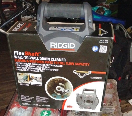 Ridgid Flex Shaft Wall To Wall Drain Cleaner