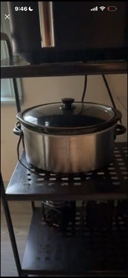 Stainless steel slow cooker