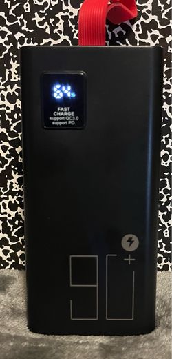 90000Mah High Capacity Power Bank, 30W Fast Charging Portable Charger PD&QC 3.0,