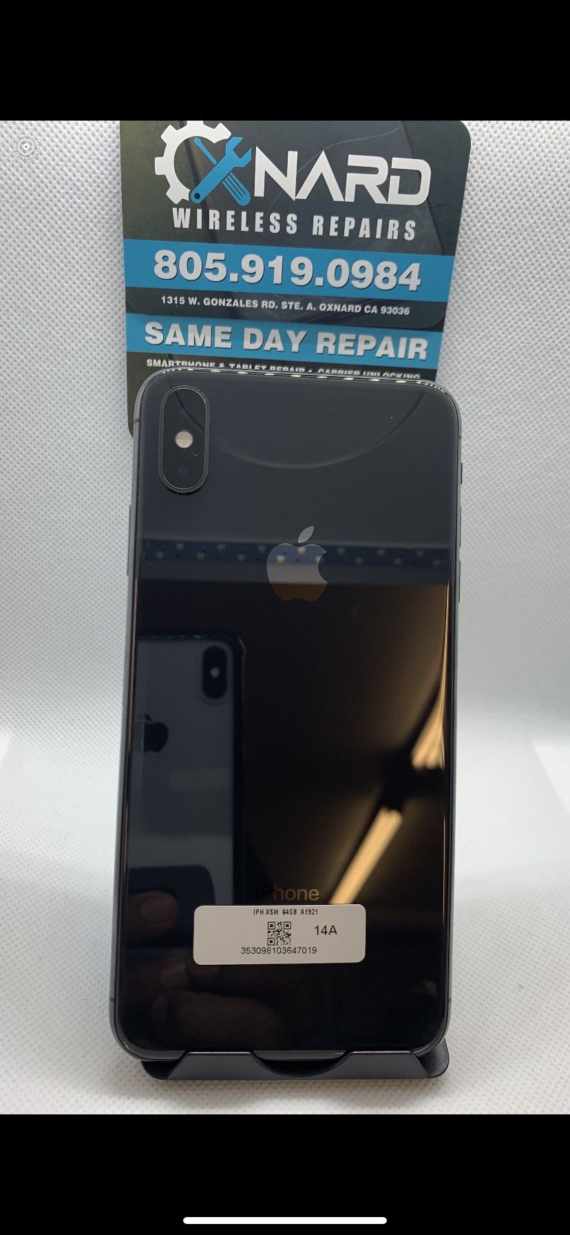 iPhoneXS Max64GB unlocked$500