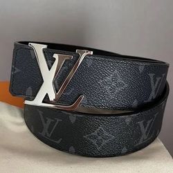 LV Initiales Damoflage 40mm Reversible Belt