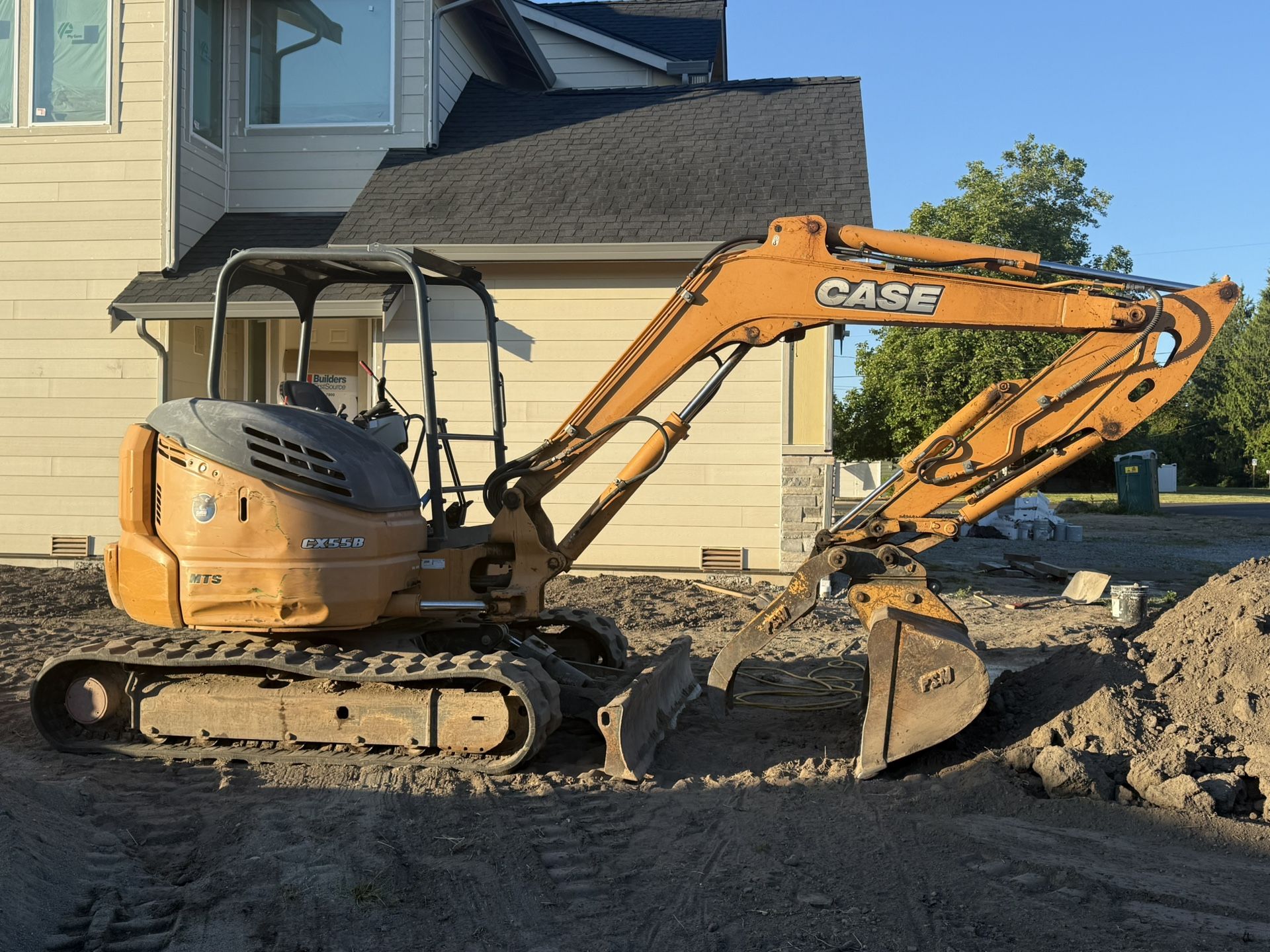 2016 CASE CX55B Excavator (WA)