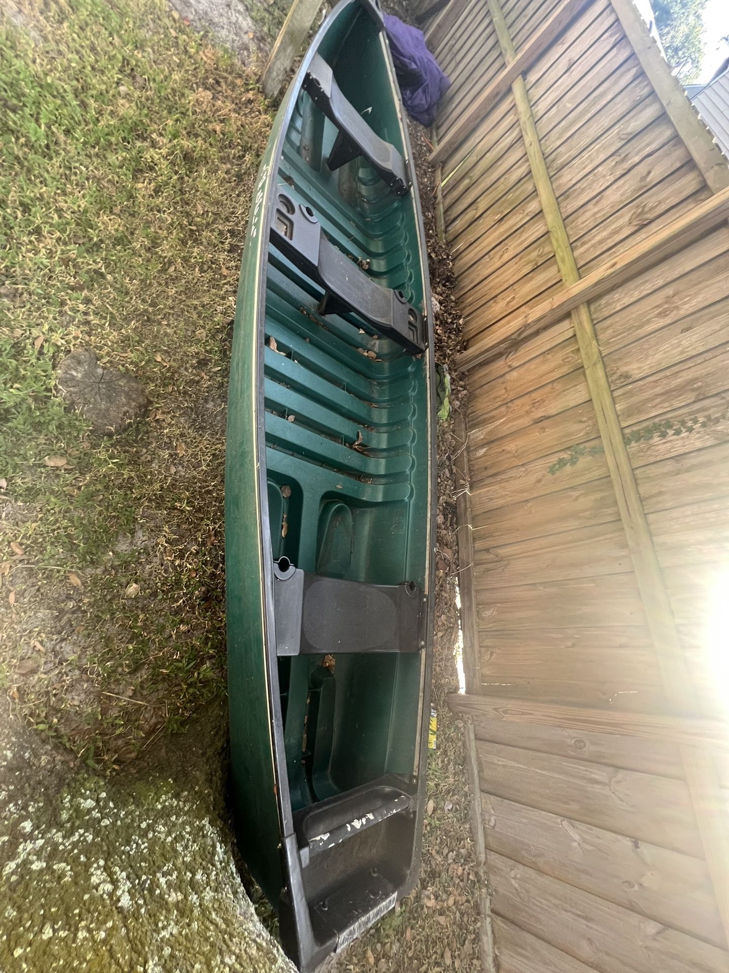 16 Ft Canoe With Flat Back Obo