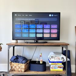 Rolling TV Stand