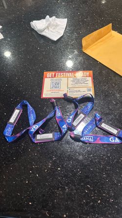 1 general admission wristbands to ohanafest today