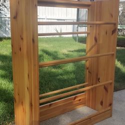 Ikea Wooden Toy  Storage Rack 