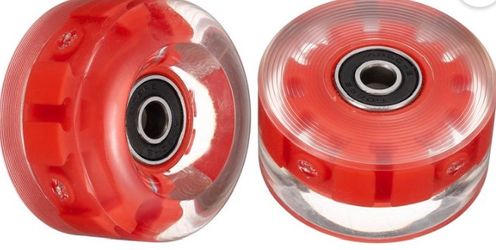 Uxcell 32 x 58mm Roller Skate Wheels with Bearings Light Up Wheel Quad Skate Wheels