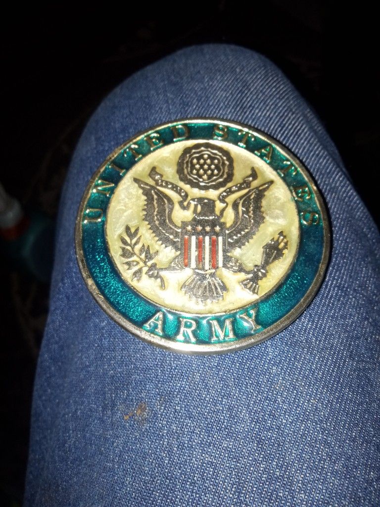 Army Belt Buckle Number 2024 On The Huh It Goes Like $1