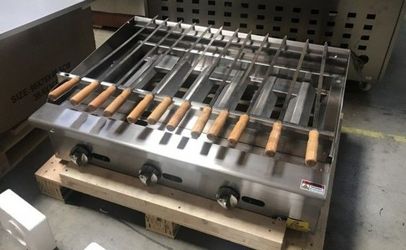 NSF 36 ins Gas Shish Kabab Broiler SSK36