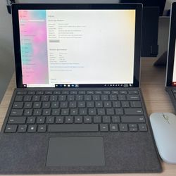 Microsoft Surface Pro 5 - 8GB RAM + original Microsoft Mouse slightly used, great condition.