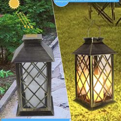 Solar Lanterns 2 Pack 14 Inches Tall   Amazon Sells It For $ 42