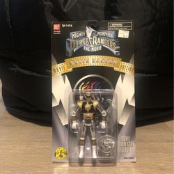 1995 Mighty Morphin Power Rangers Movie Edition White Ranger Bandai Rare