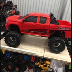huge chevy boss r/c truck
