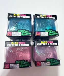 Needoh Nice Cube Glitter & Glow