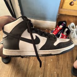 Nike Dunk High Panda Black White 