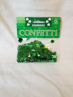 New Shamrocks Confetti .5 oz ~ St. Patty's Day